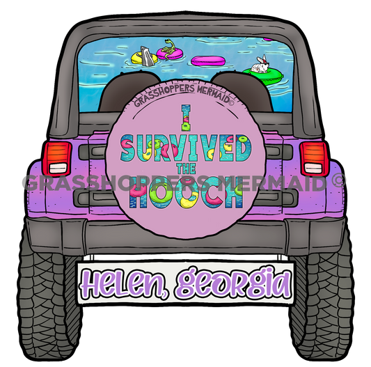 Helen Rafting Jeep