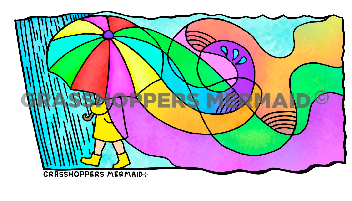 Trippy Rain Day