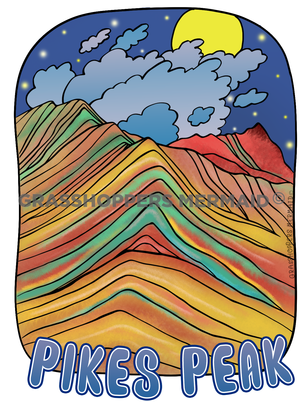 Rainbow Mountains