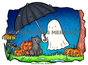Rainy Day Spooky BFF's