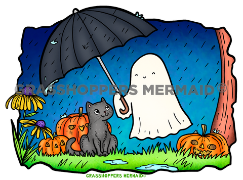 Rainy Day Spooky BFF's