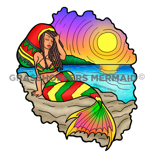 Rasta Mermaid