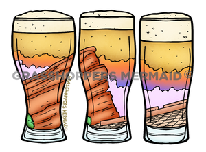 Red Rocks Beer Flight