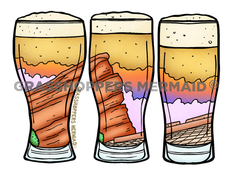 Red Rocks Beer Flight