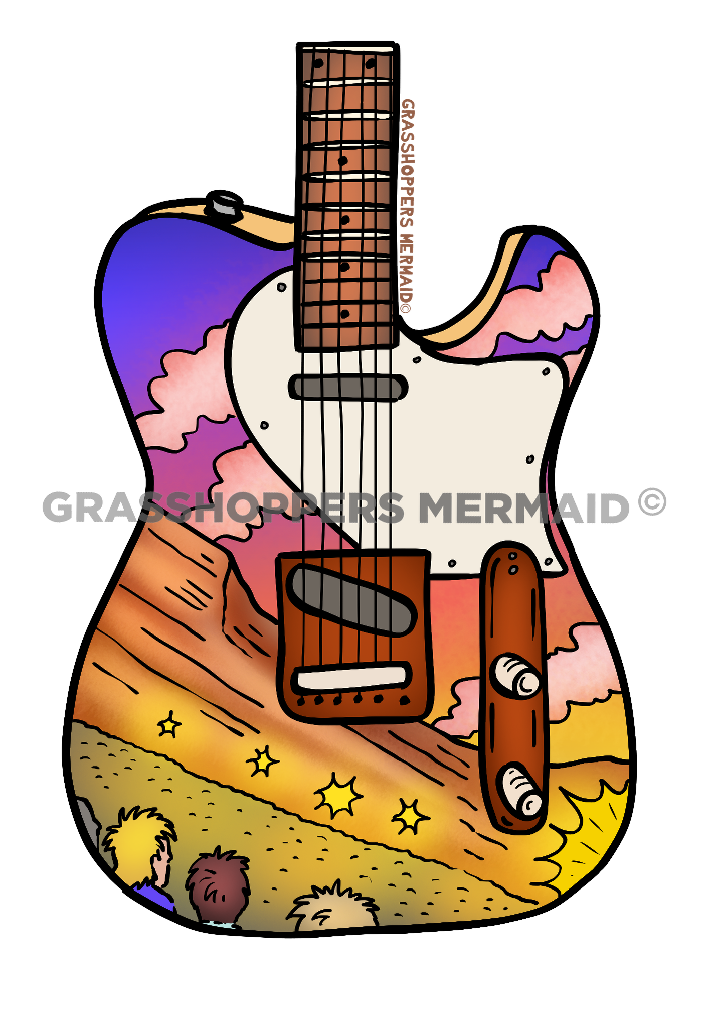 Red Rocks Guitar Scene