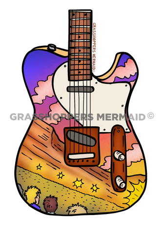 Red Rocks Guitar Scene