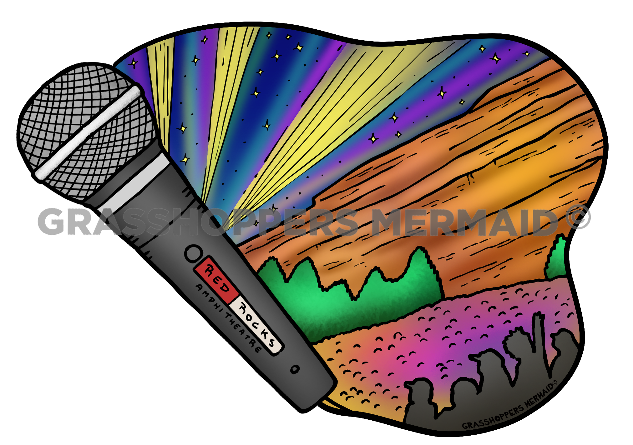 Red Rocks Microphone