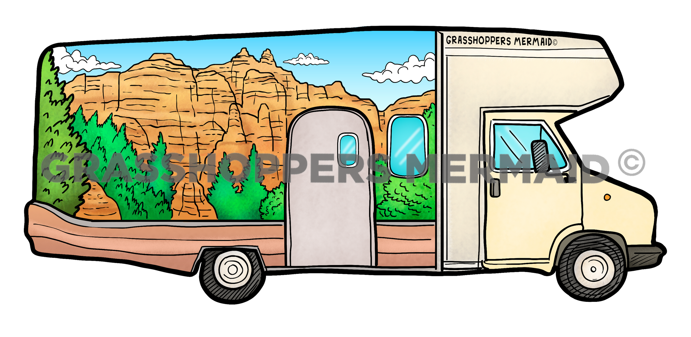 Red Rocks Travel Van