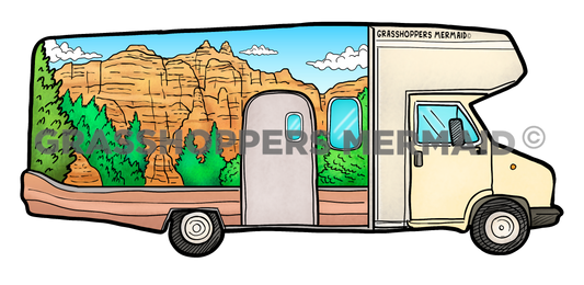 Red Rocks Travel Van