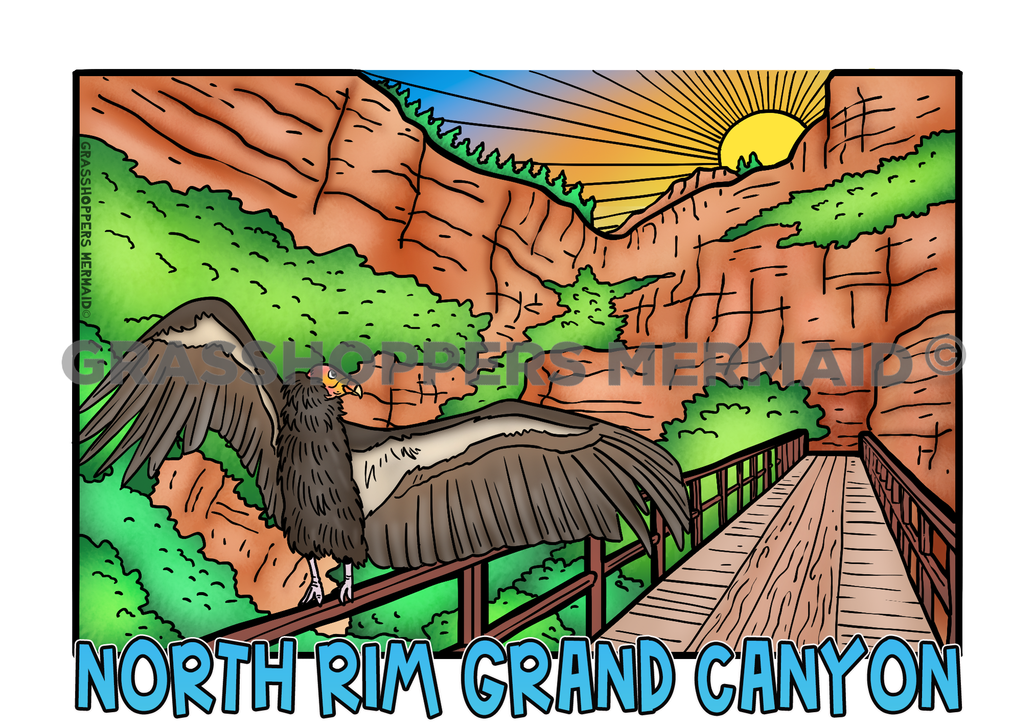 Red Wood Bridge Condor