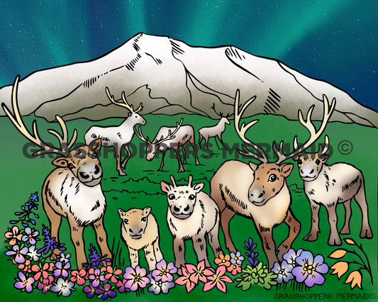Reindeer Family