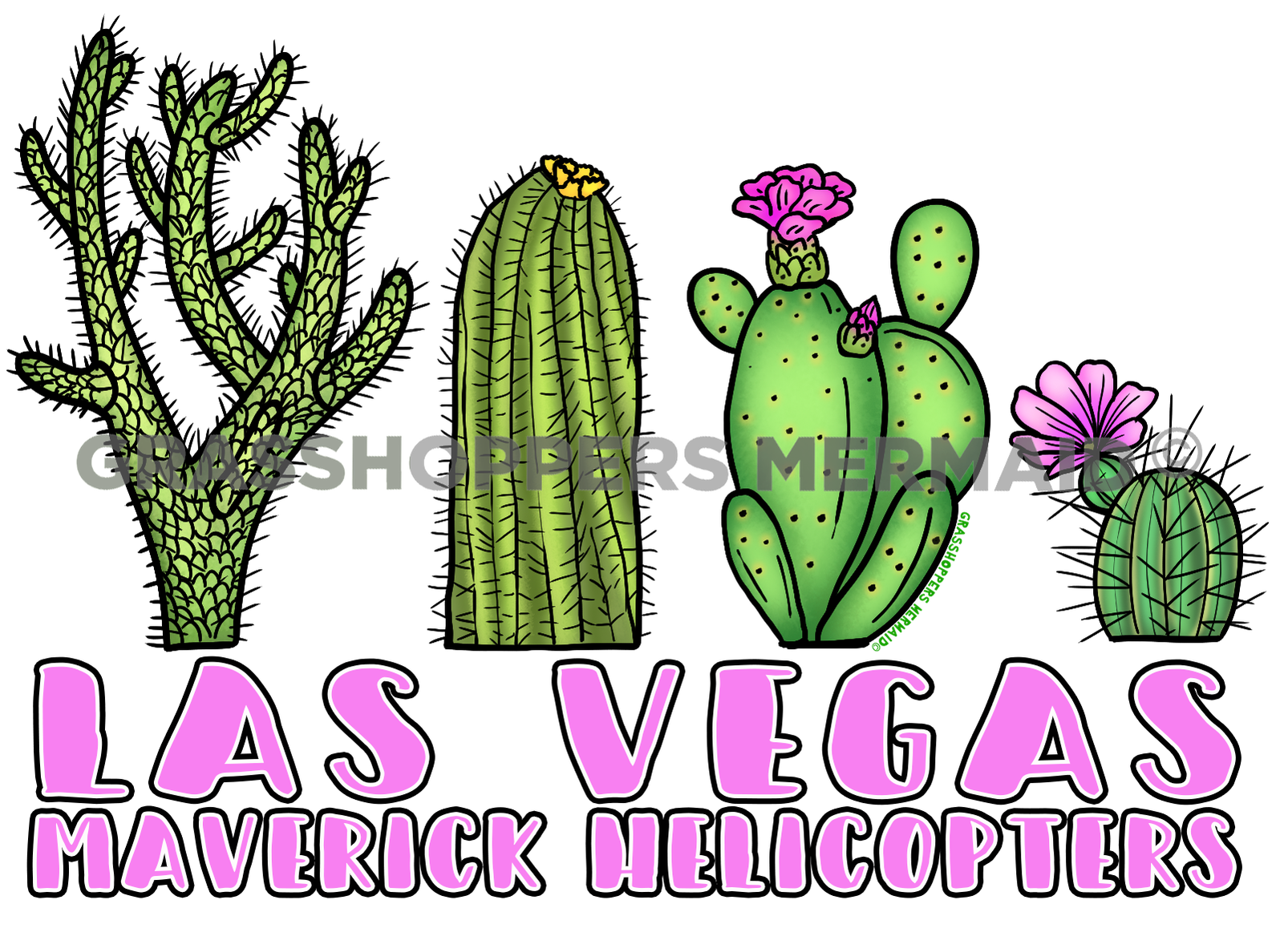 Retro Cactus Lineup