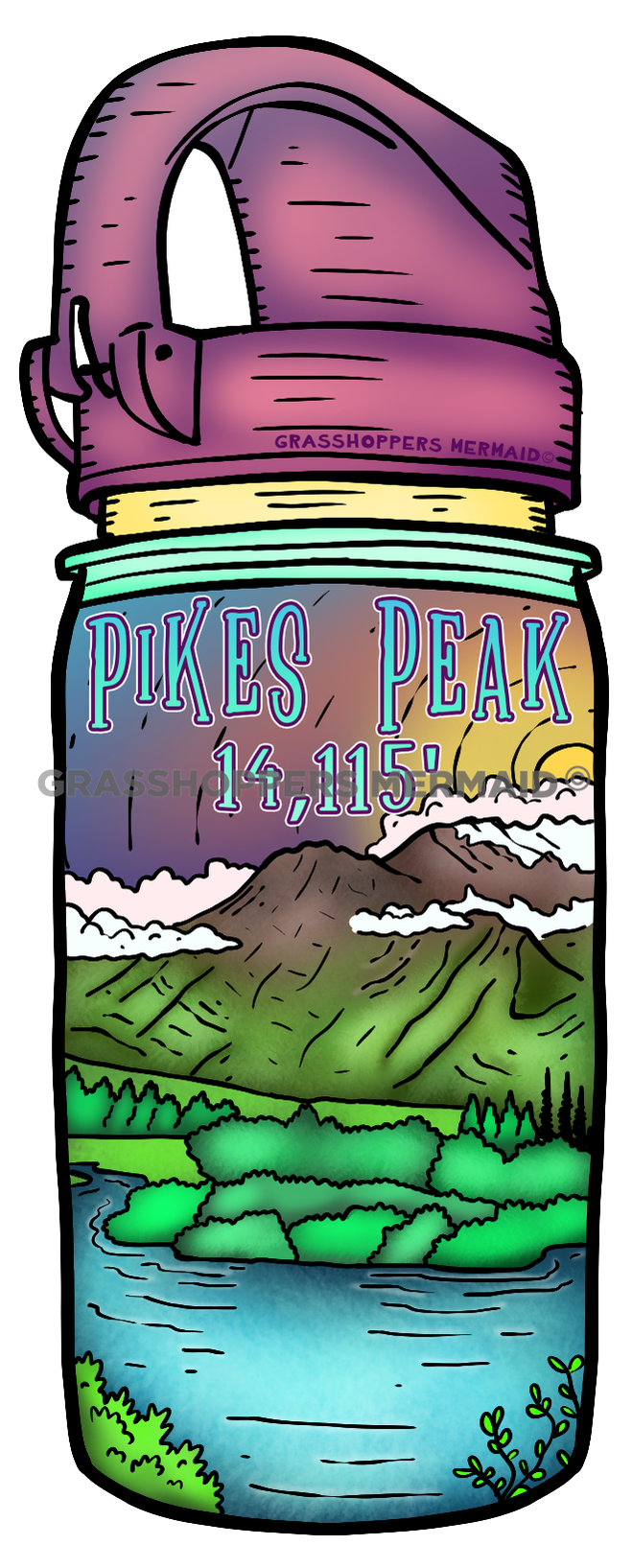 Reusable Mountain Bottle