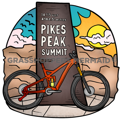 Road Bike Summit Sign