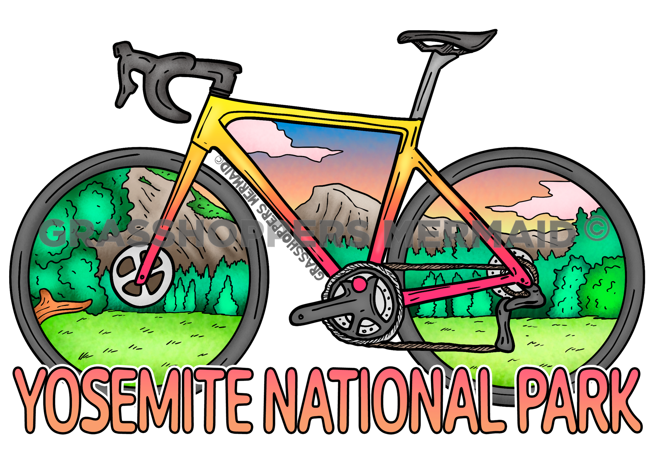 Yosemite NP Road Bike