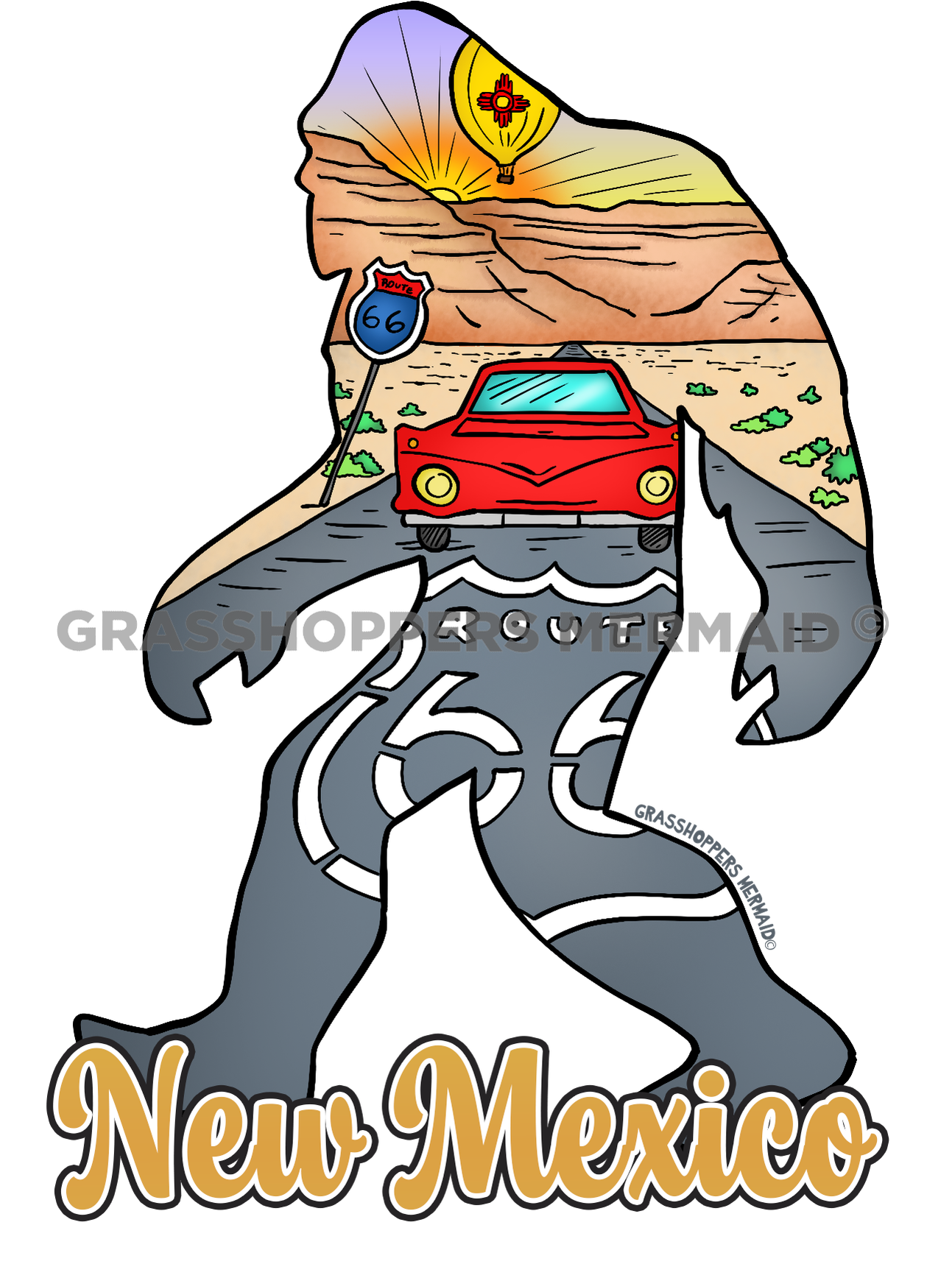 Route 66 Bigfoot