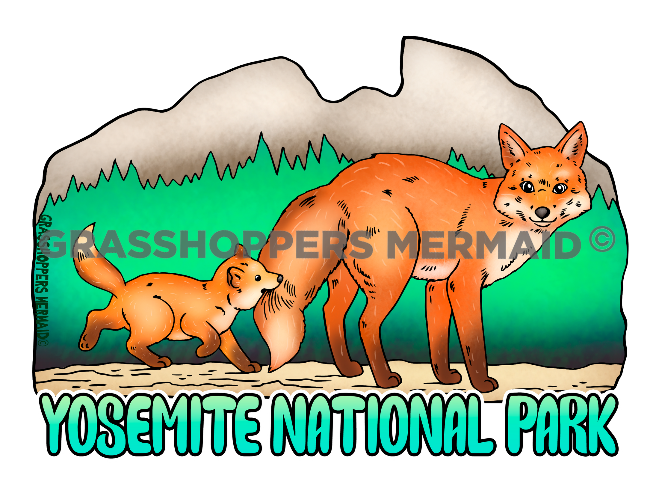 Red Fox Tail Follow