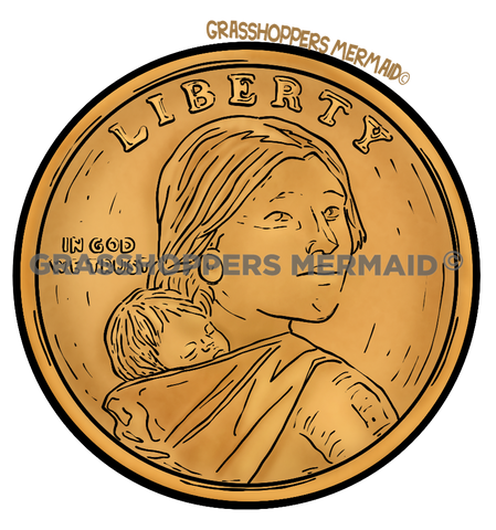 Sacagawea Coin Front