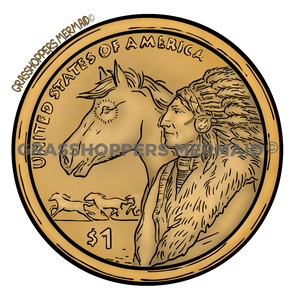 Sacagawea Coin Back