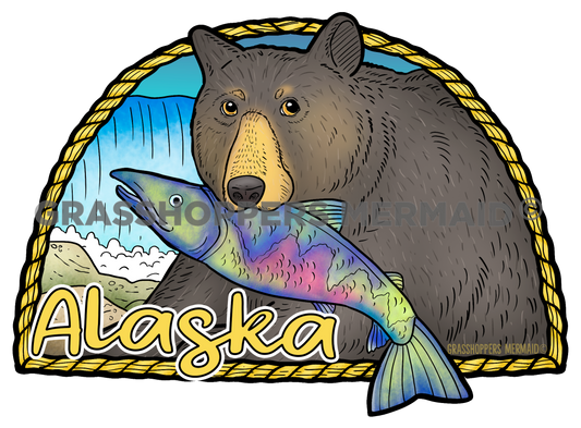 Salmon Bear