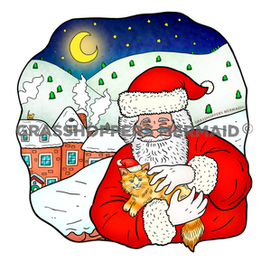 Santa & Kitty