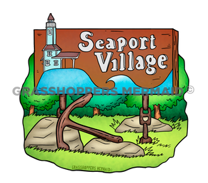 Seaport Village Sign