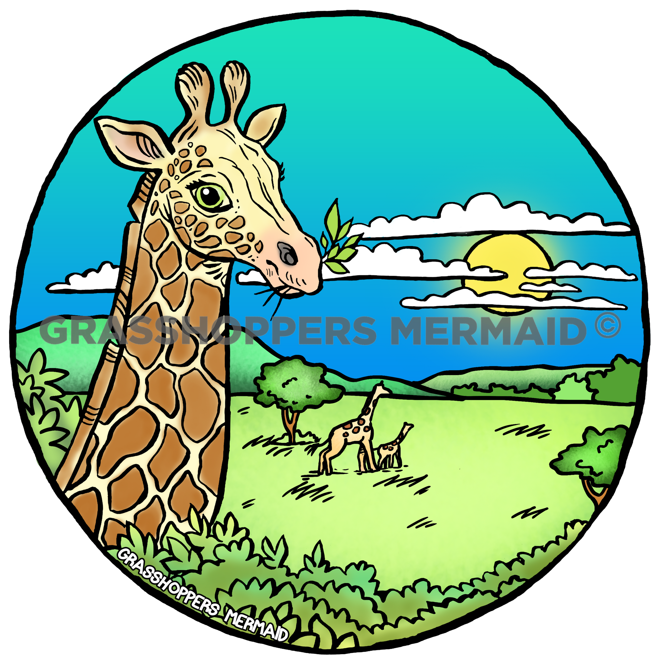Giraffe Safari Day