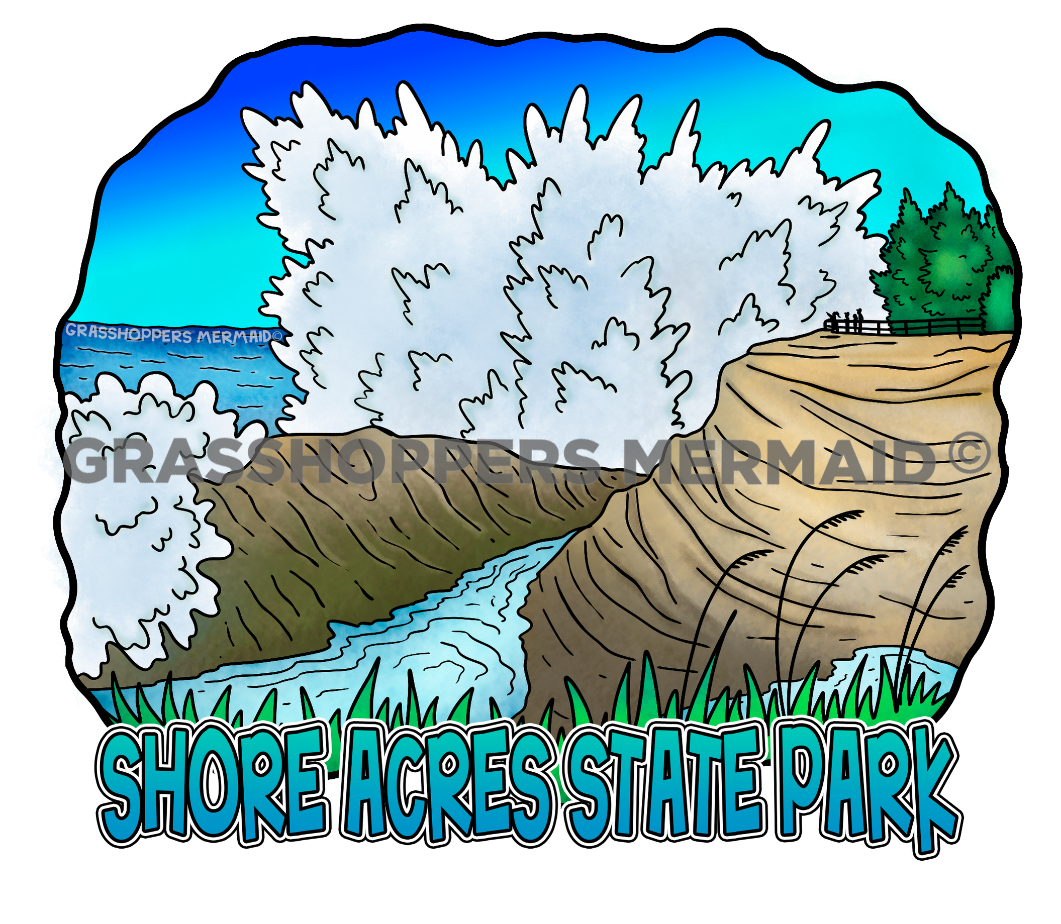 Shore Acres Water Splash