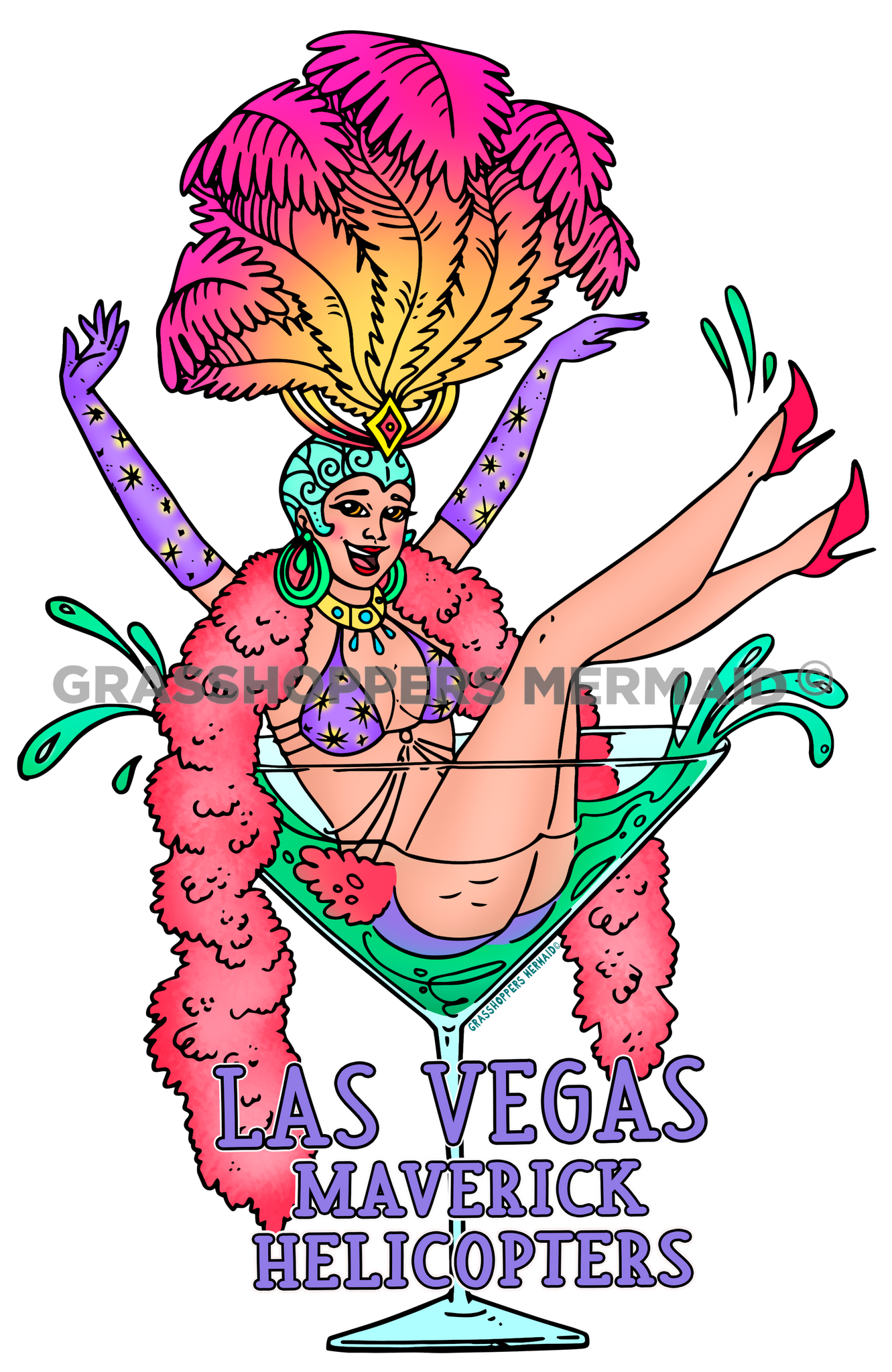 Showgirl Martini