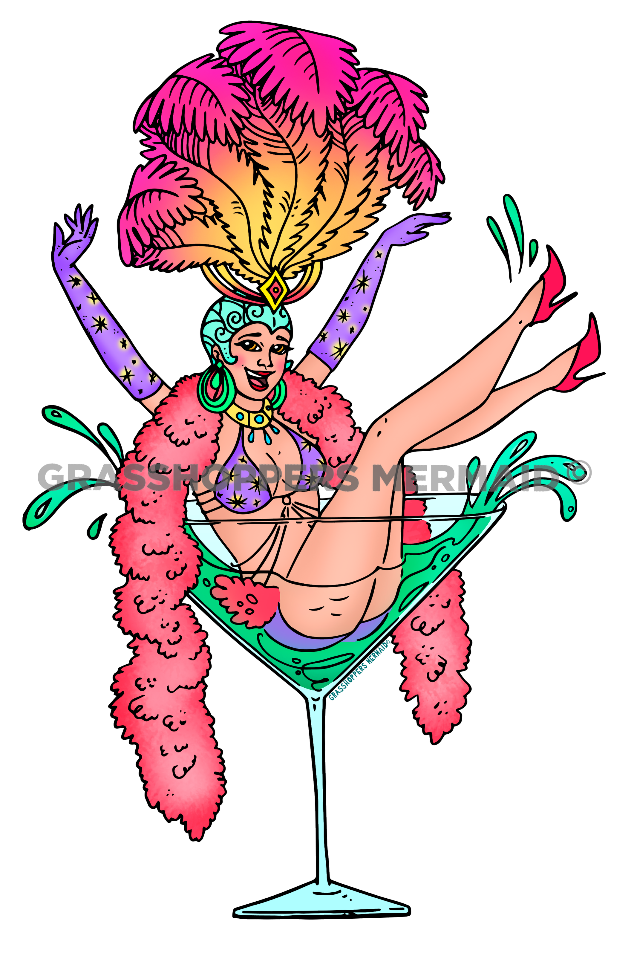 Showgirl Martini