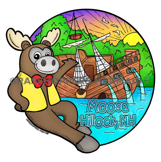 Sinking Moose Ship