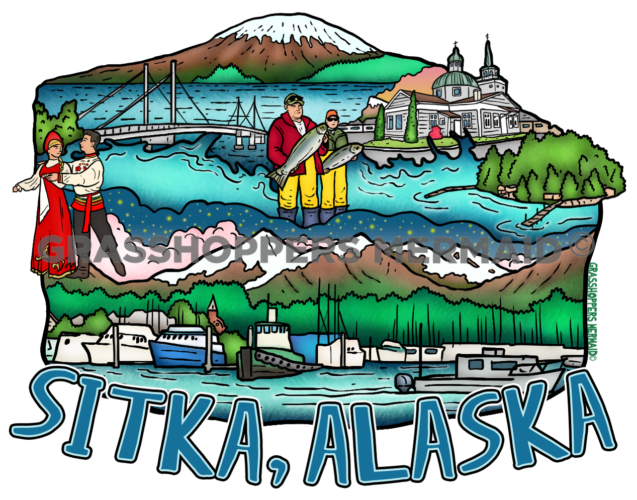 Sitka Collage