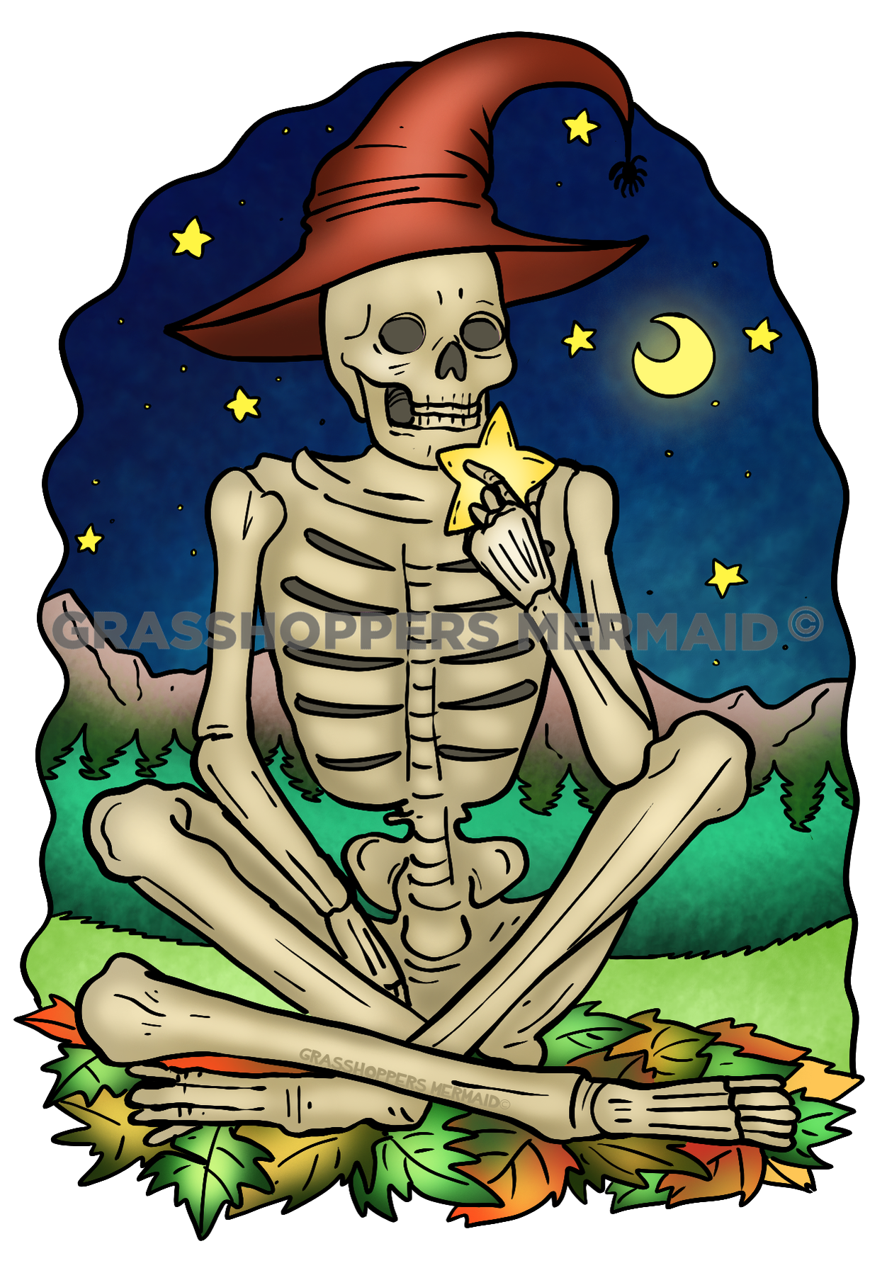 Skeleton Star Snack