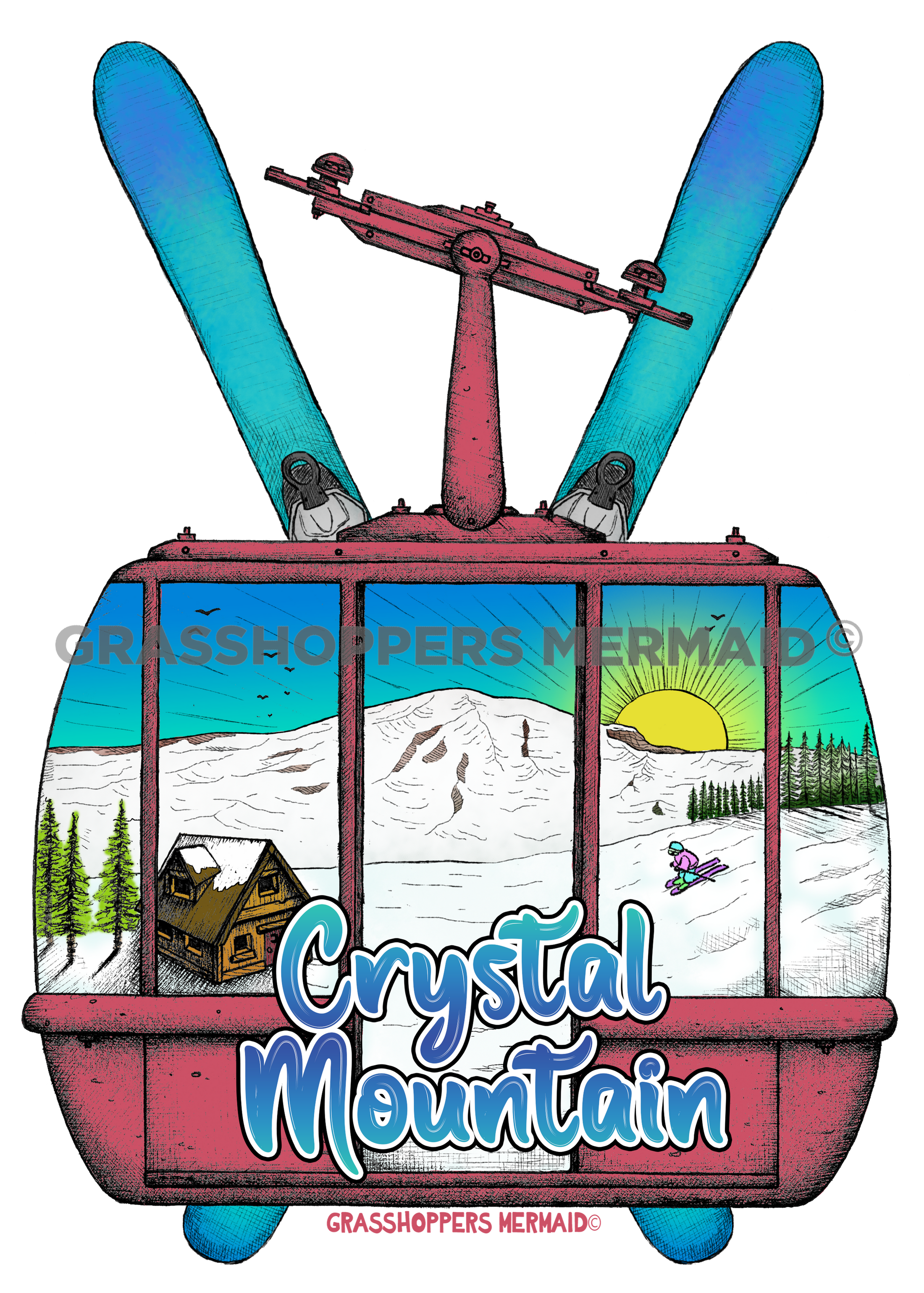 Ski Mountain Gondola
