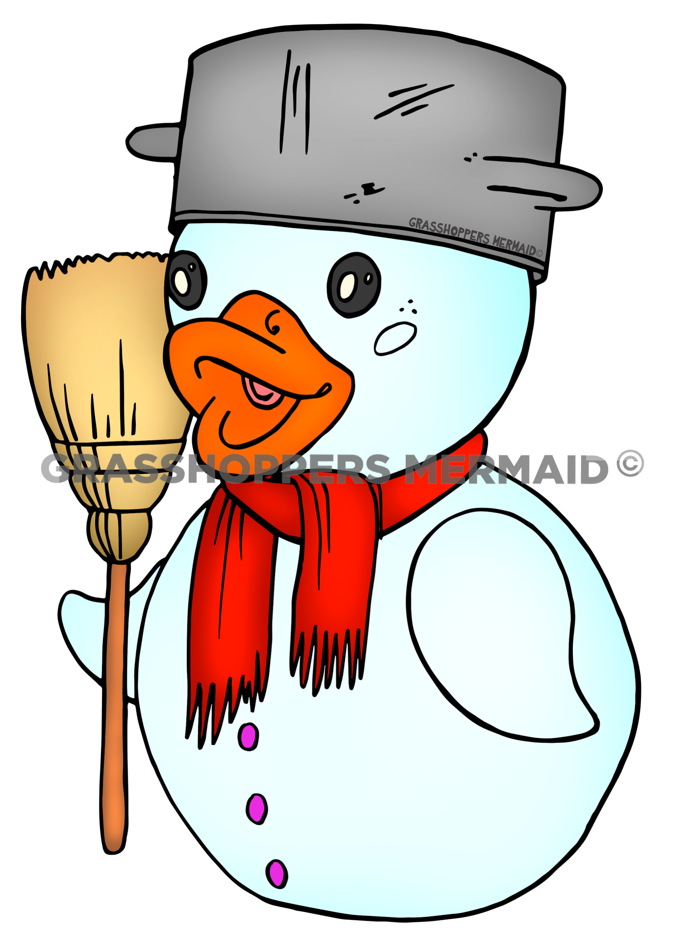 Snowman Duck