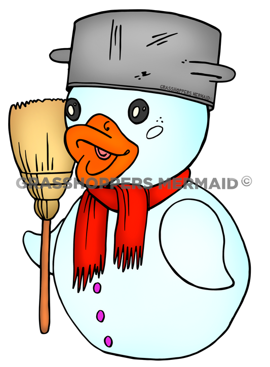 Snowman Duck