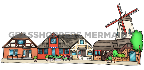 Solvang Town Row