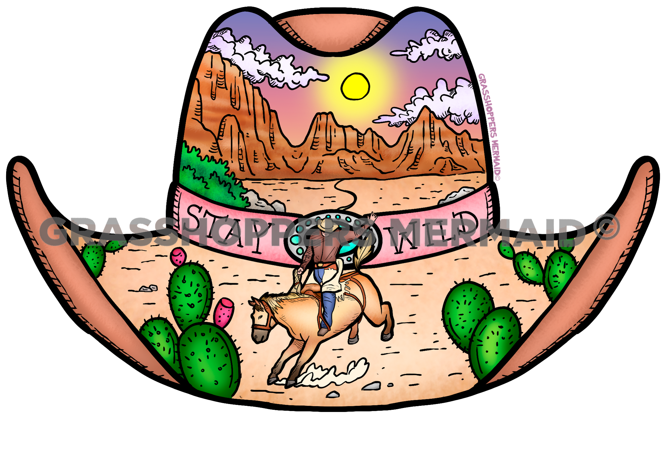 Cowboy Desert Hat
