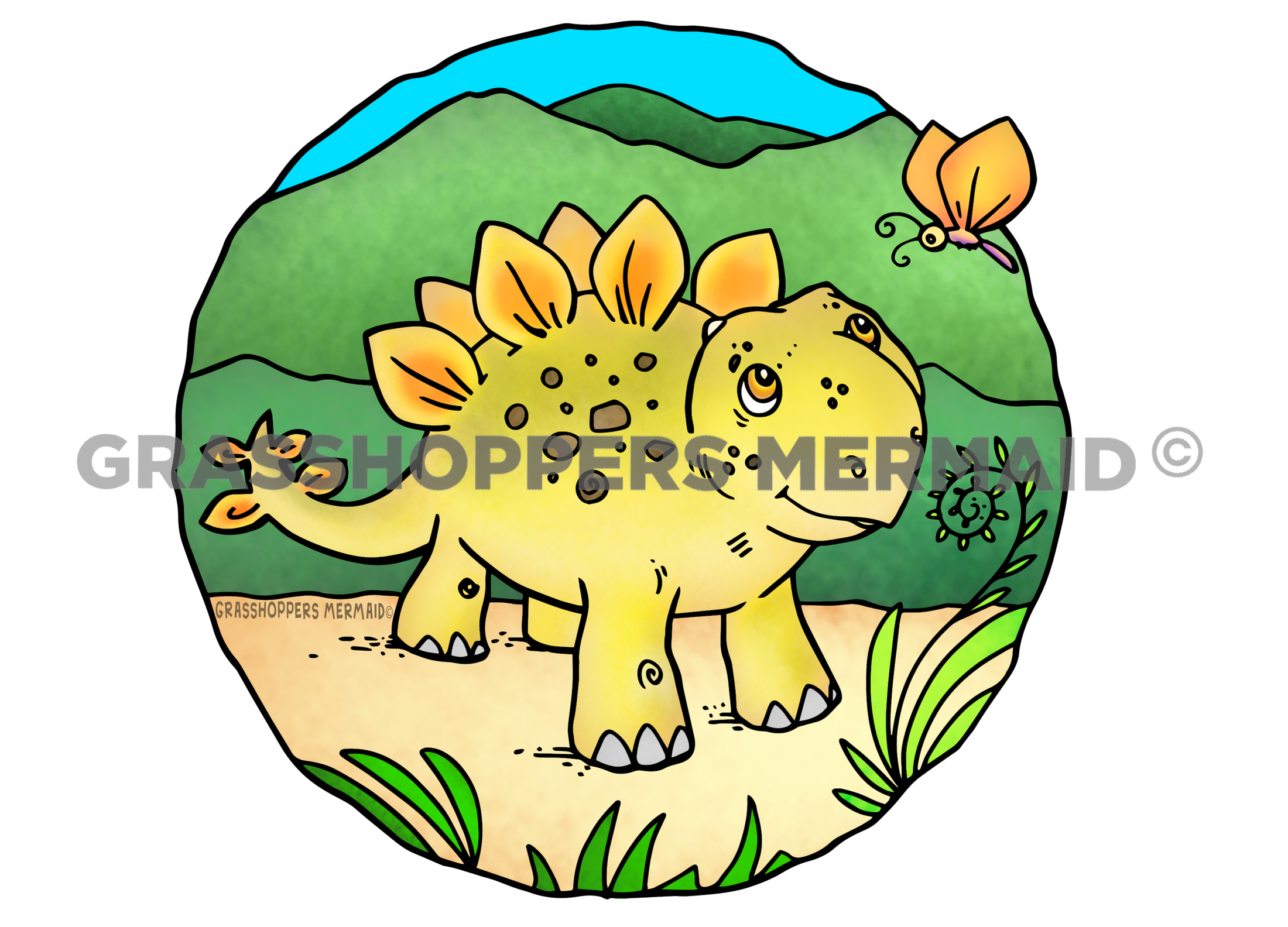 Stegosaurus Butterfly