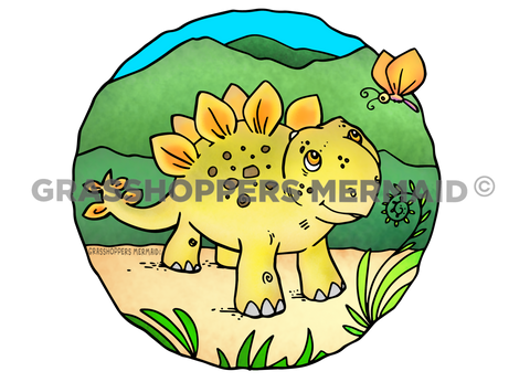 Stegosaurus Butterfly