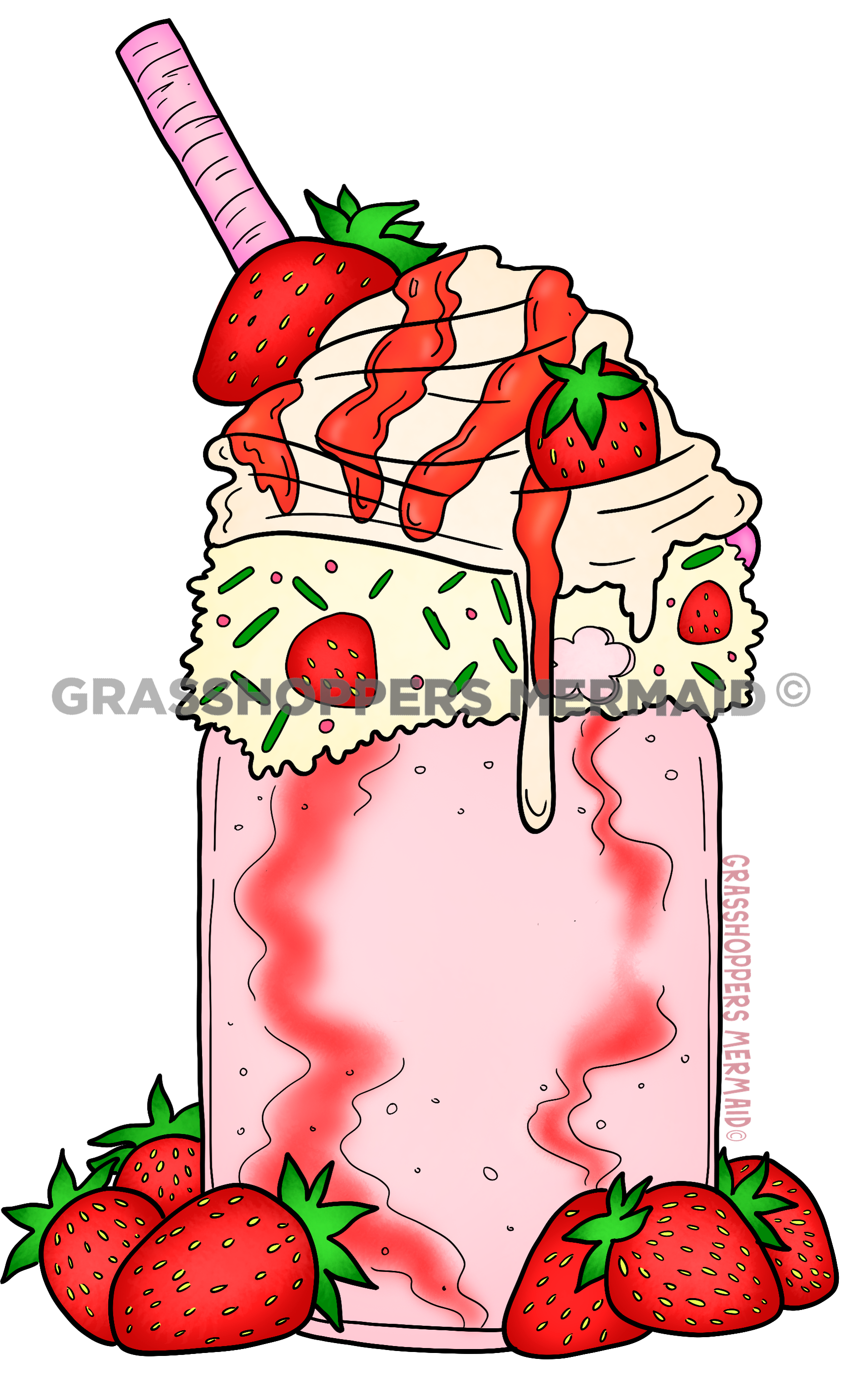 Strawberry Milkshake