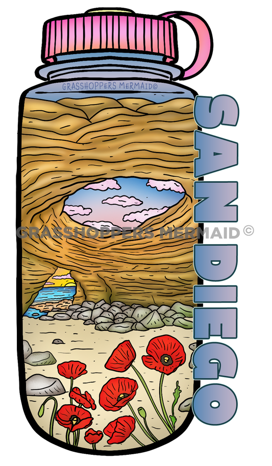 Sunset Cliffs Cave Bottle