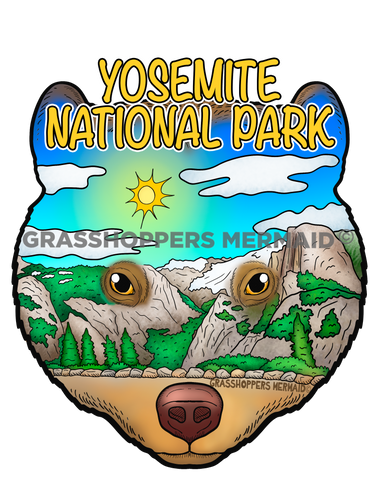 Glacier Points Bear Face