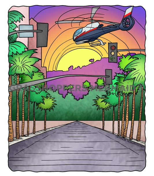 Sunset on the Boulevard