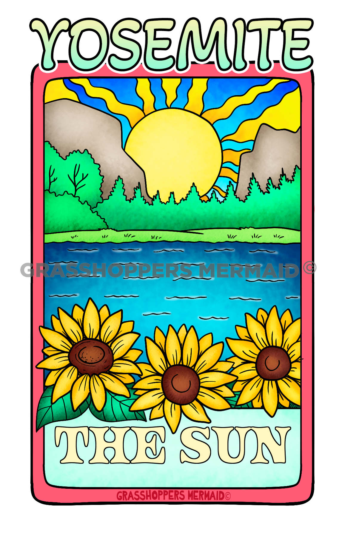 Yosemite Sun Card