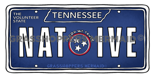 TN License Plate
