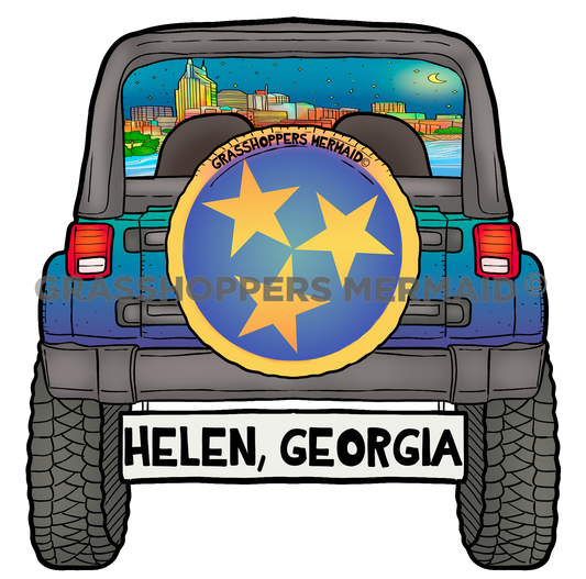 Nashville Skyline Jeep