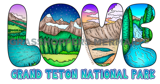 Teton Love Text