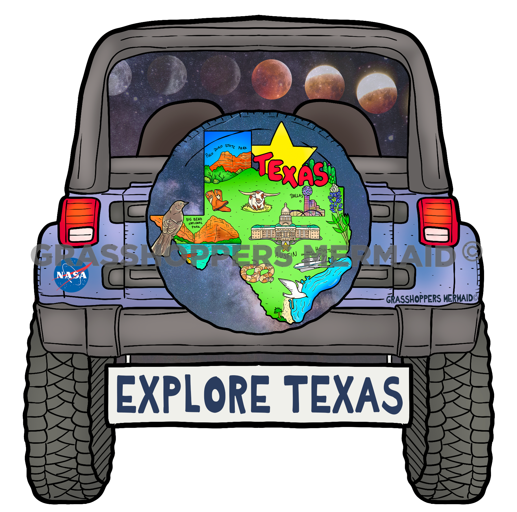 Texas Space Jeep