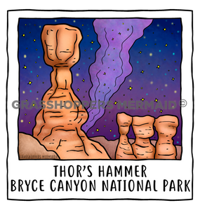 Thor's Hammer Polaroid